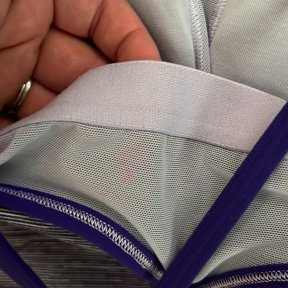5) Lululemon Power Y Tank Luon Wee Stripe - Picture 5 of 5